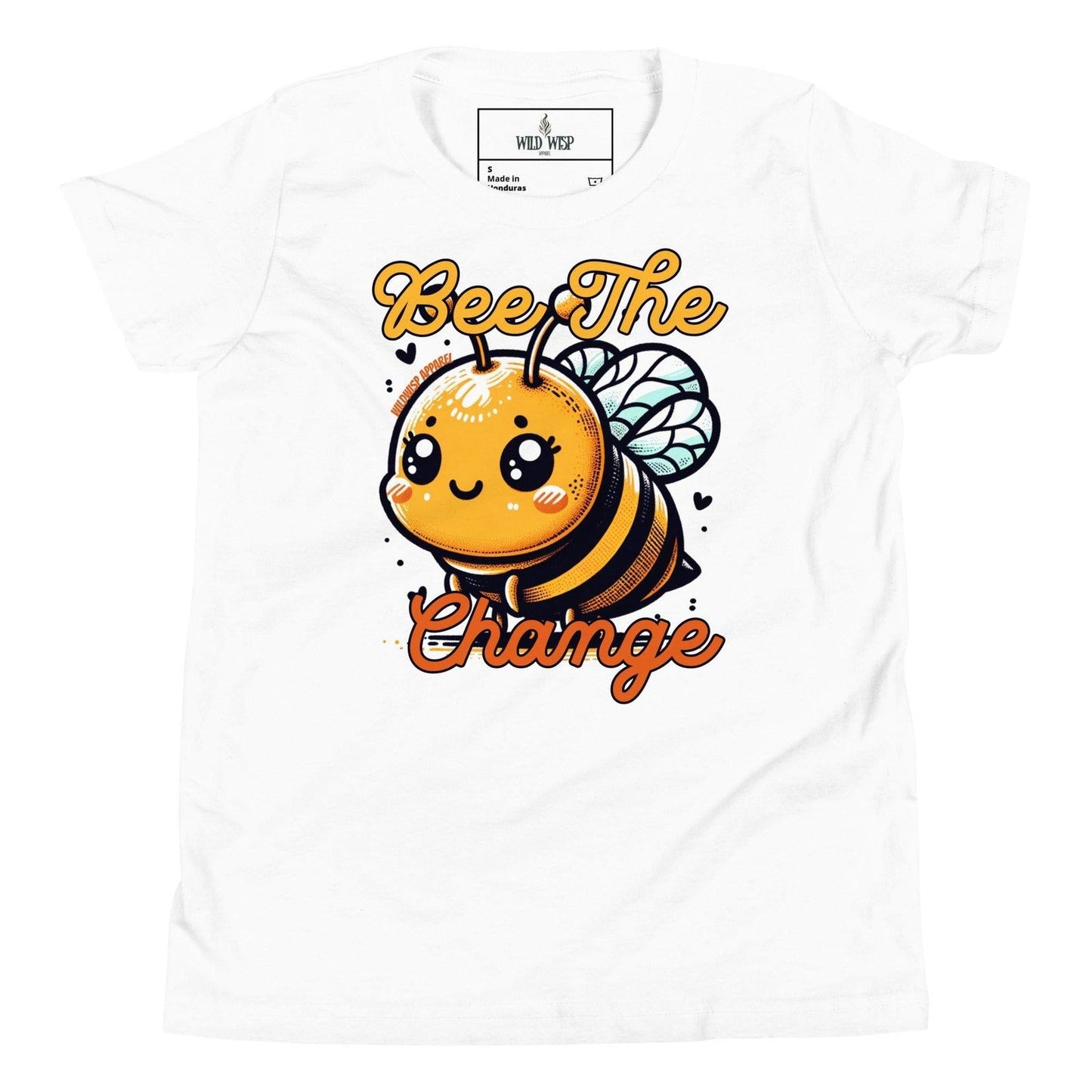 'Bee the Change' Youth Short Sleeve T-Shirt T-Shirts