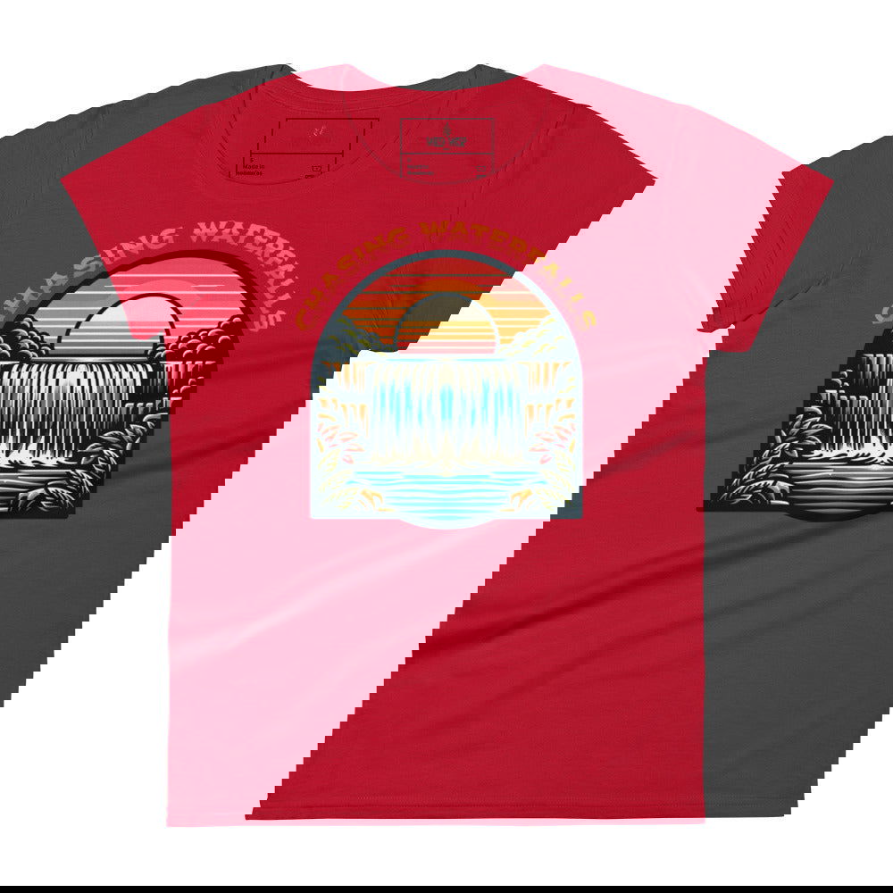'Chasing Waterfalls' Women's short sleeve t-shirt T-Shirts