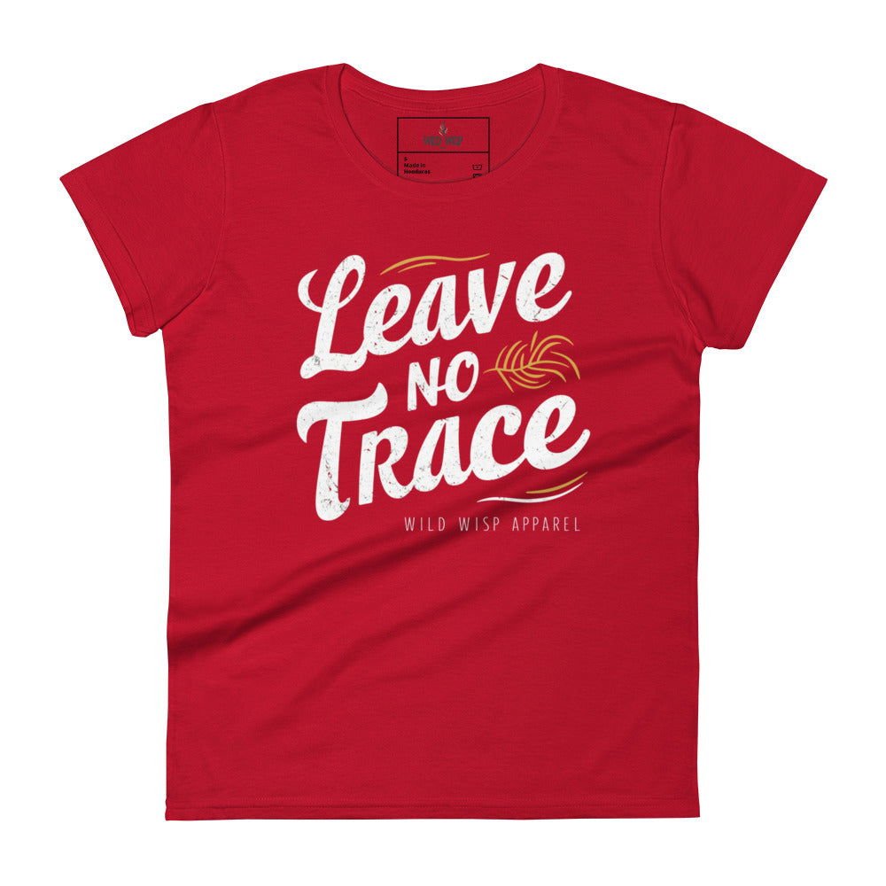 'Leave No Trace' Women's short sleeve t-shirt T-Shirts