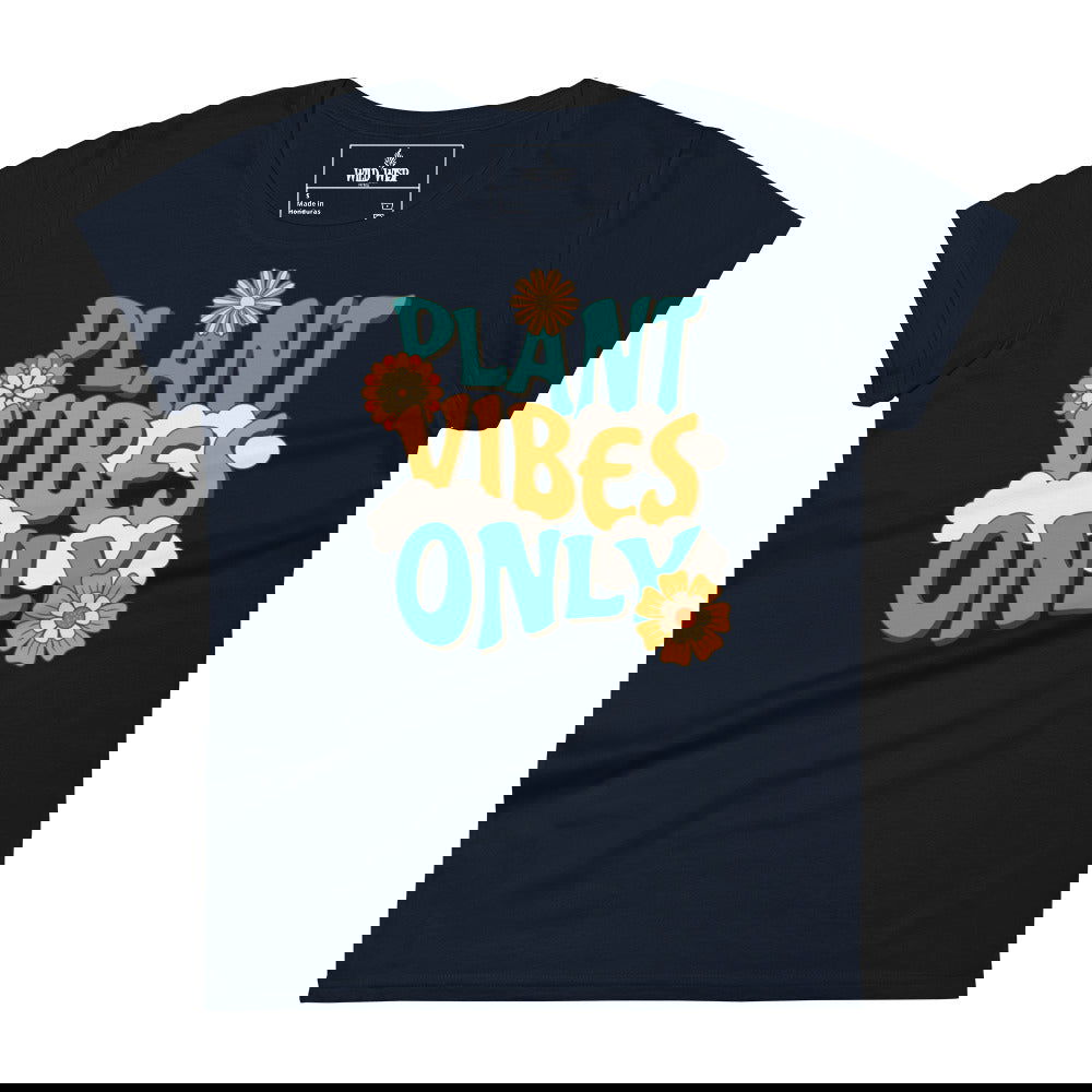 'Plant Vibes Only' Women's short sleeve t-shirt T-Shirts