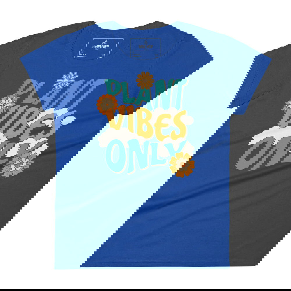 'Plant Vibes Only' Women's short sleeve t-shirt T-Shirts