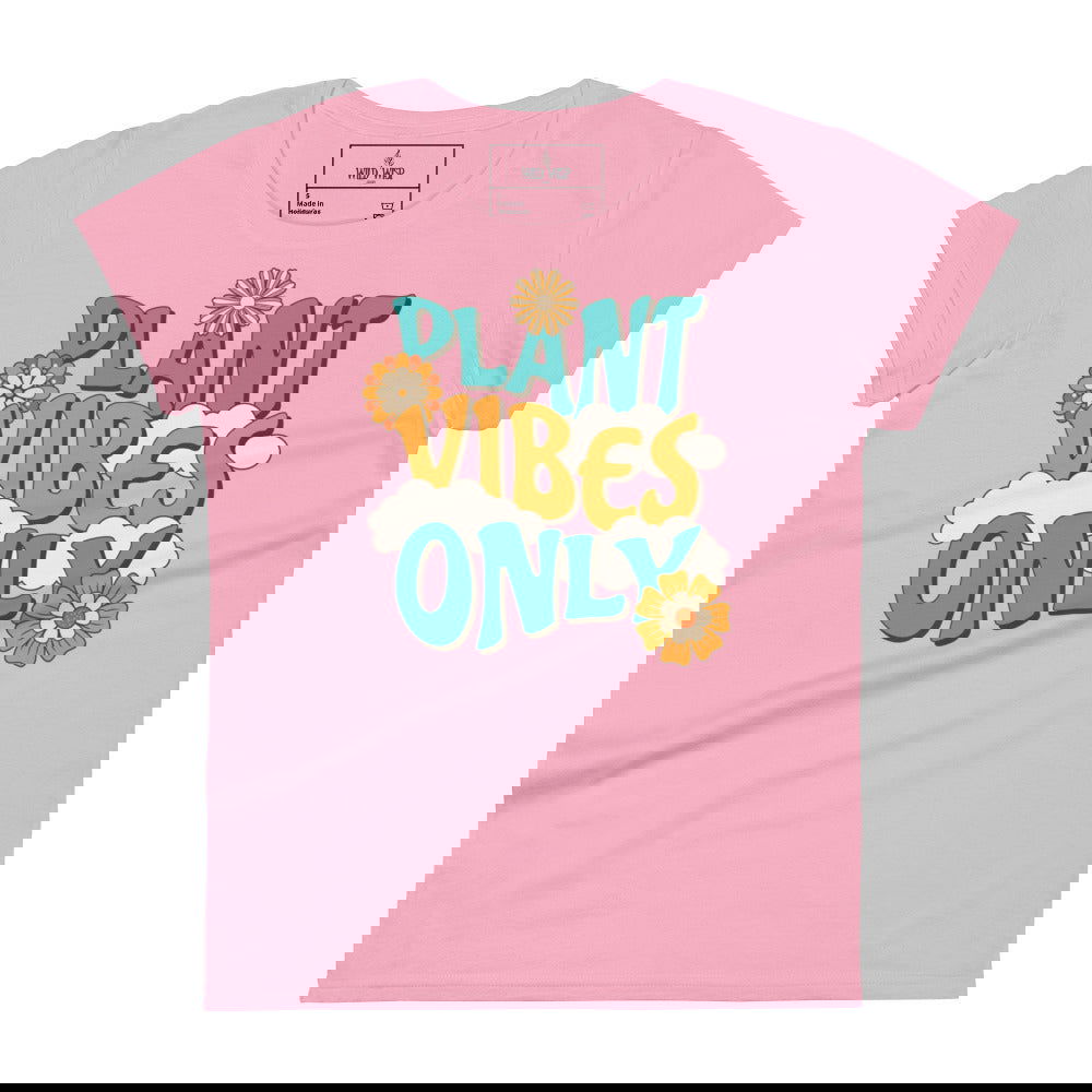 'Plant Vibes Only' Women's short sleeve t-shirt T-Shirts