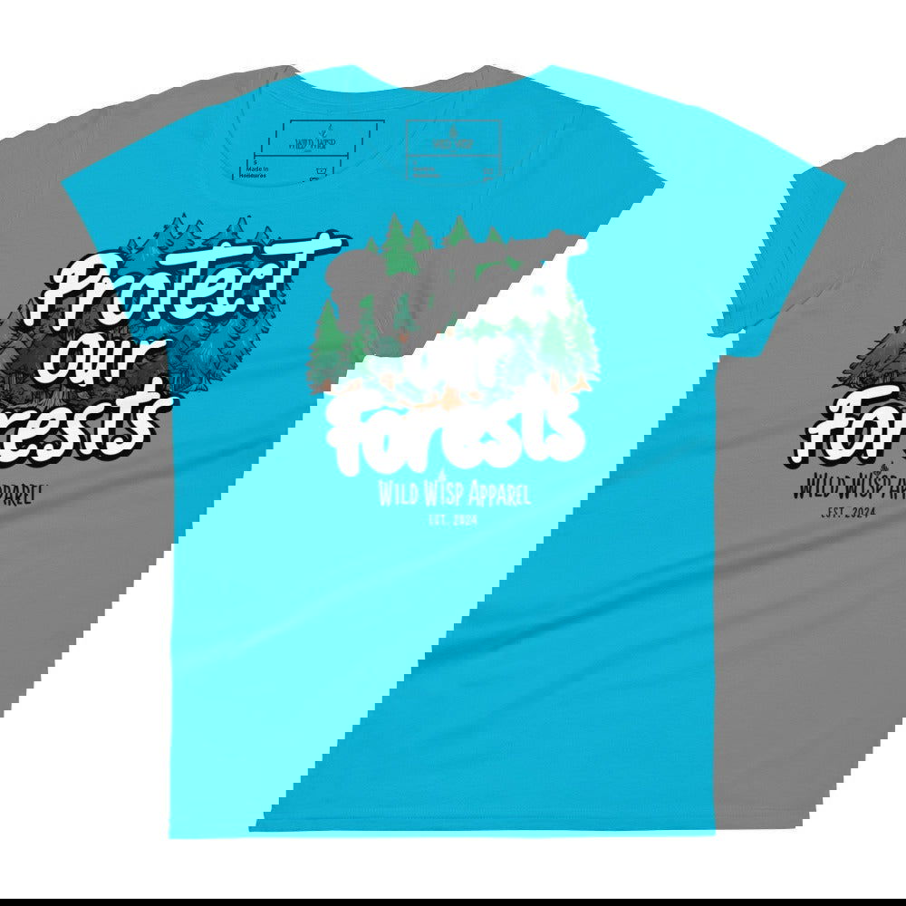 'Protect our Forests' Women's short sleeve t-shirt T-Shirts