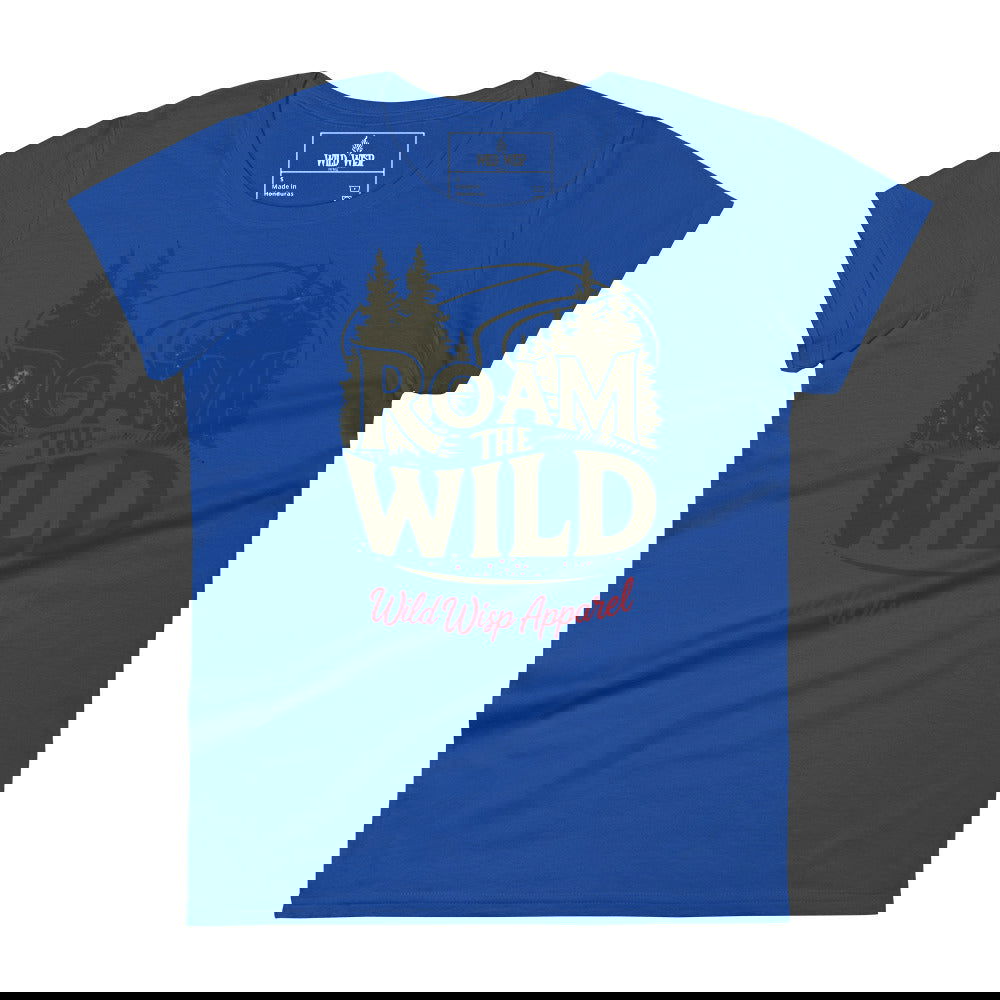 'Roam the Wild' Women's short sleeve t-shirt T-Shirts