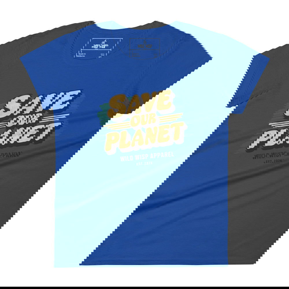 'Save Our Planet' Women's short sleeve t-shirt T-Shirts