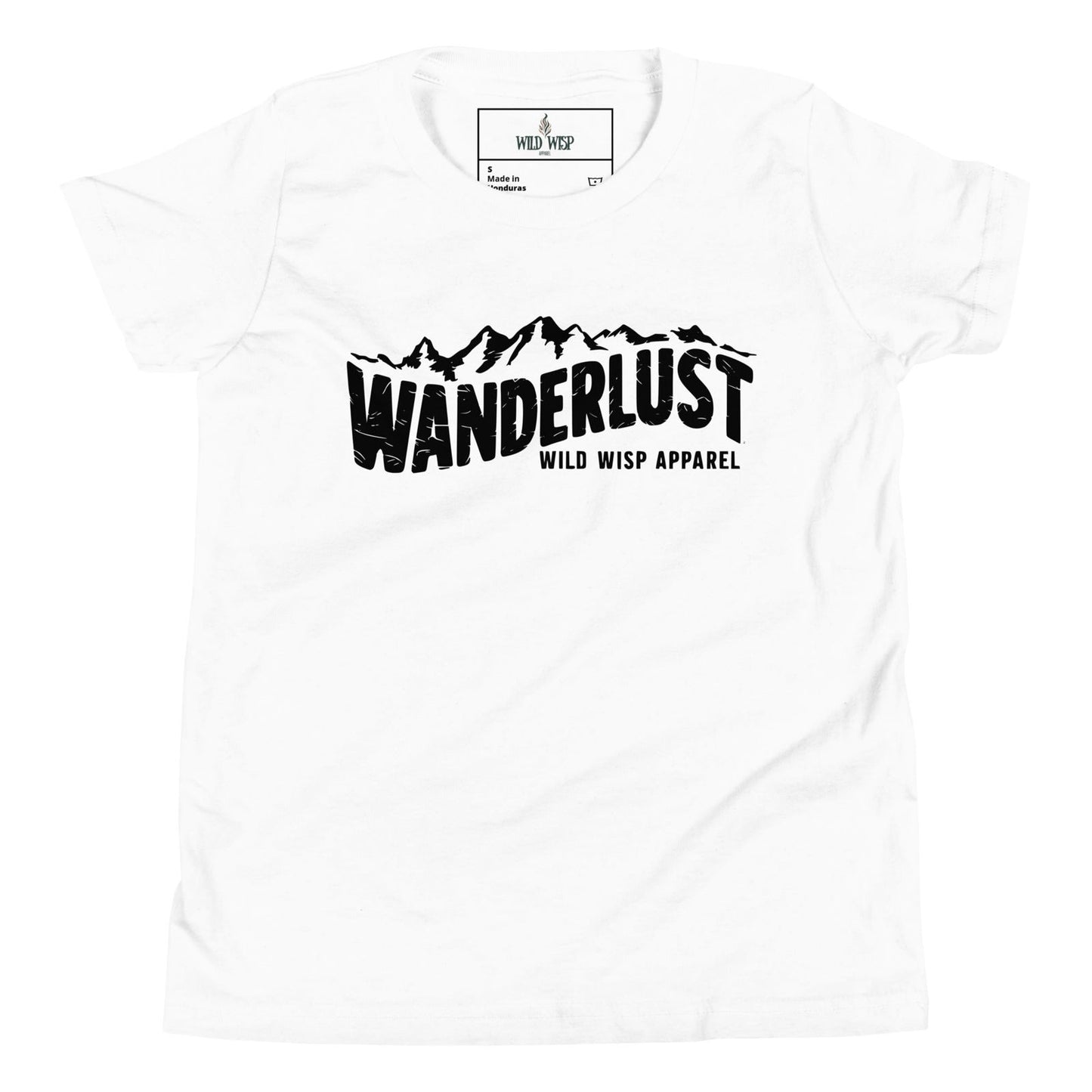 'Wanderlust' Youth Short Sleeve T-Shirt T-Shirts