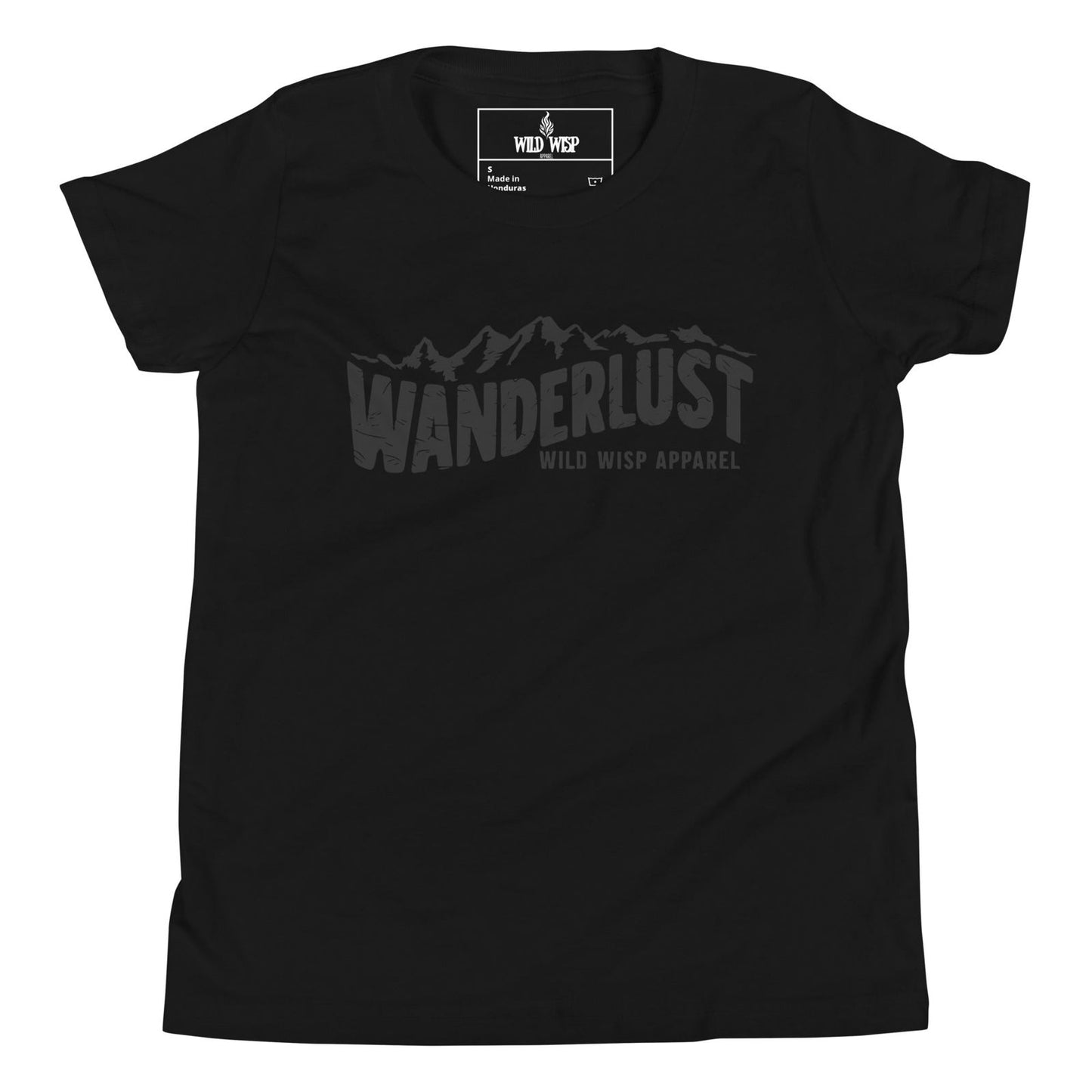 'Wanderlust' Youth Short Sleeve T-Shirt T-Shirts