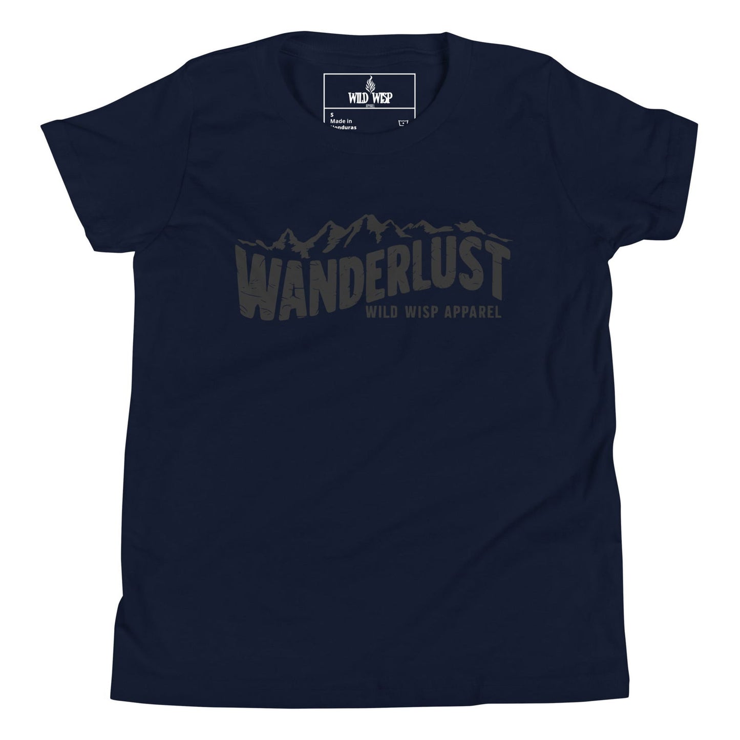 'Wanderlust' Youth Short Sleeve T-Shirt T-Shirts