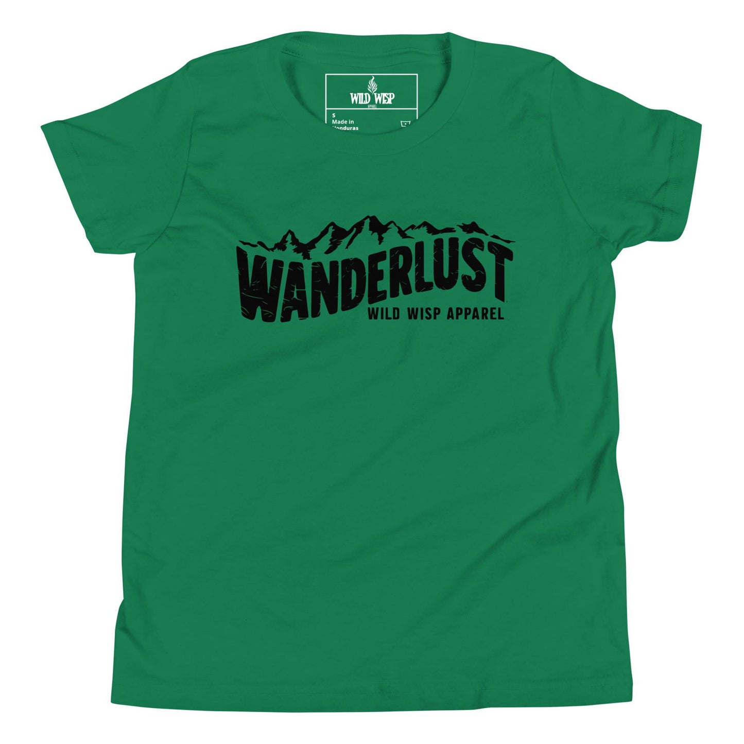 'Wanderlust' Youth Short Sleeve T-Shirt T-Shirts