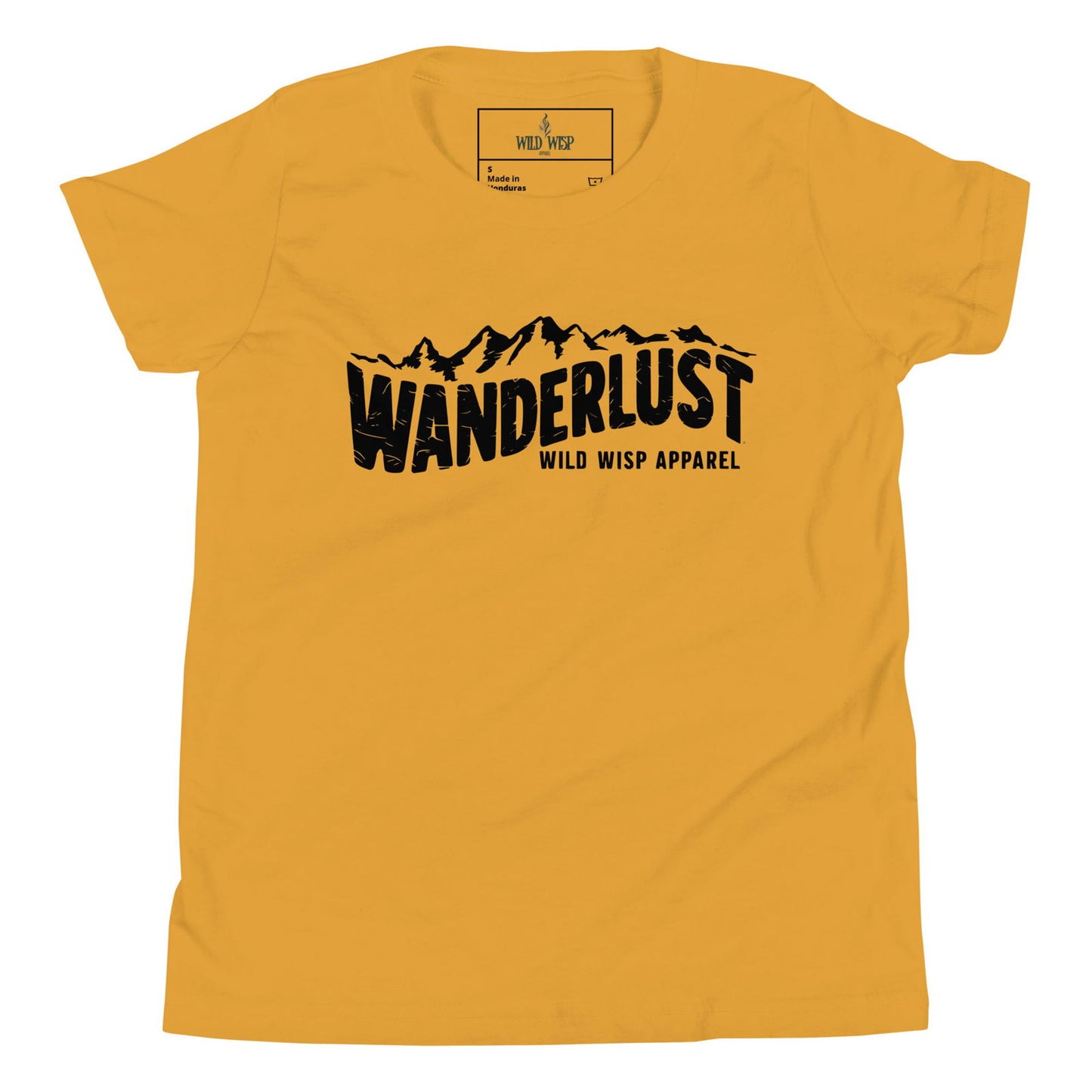 'Wanderlust' Youth Short Sleeve T-Shirt T-Shirts