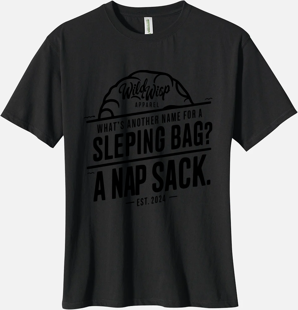 'Whats another name for a Sleeping Bag?' Organic Unisex Crewneck T-shirt T-Shirts
