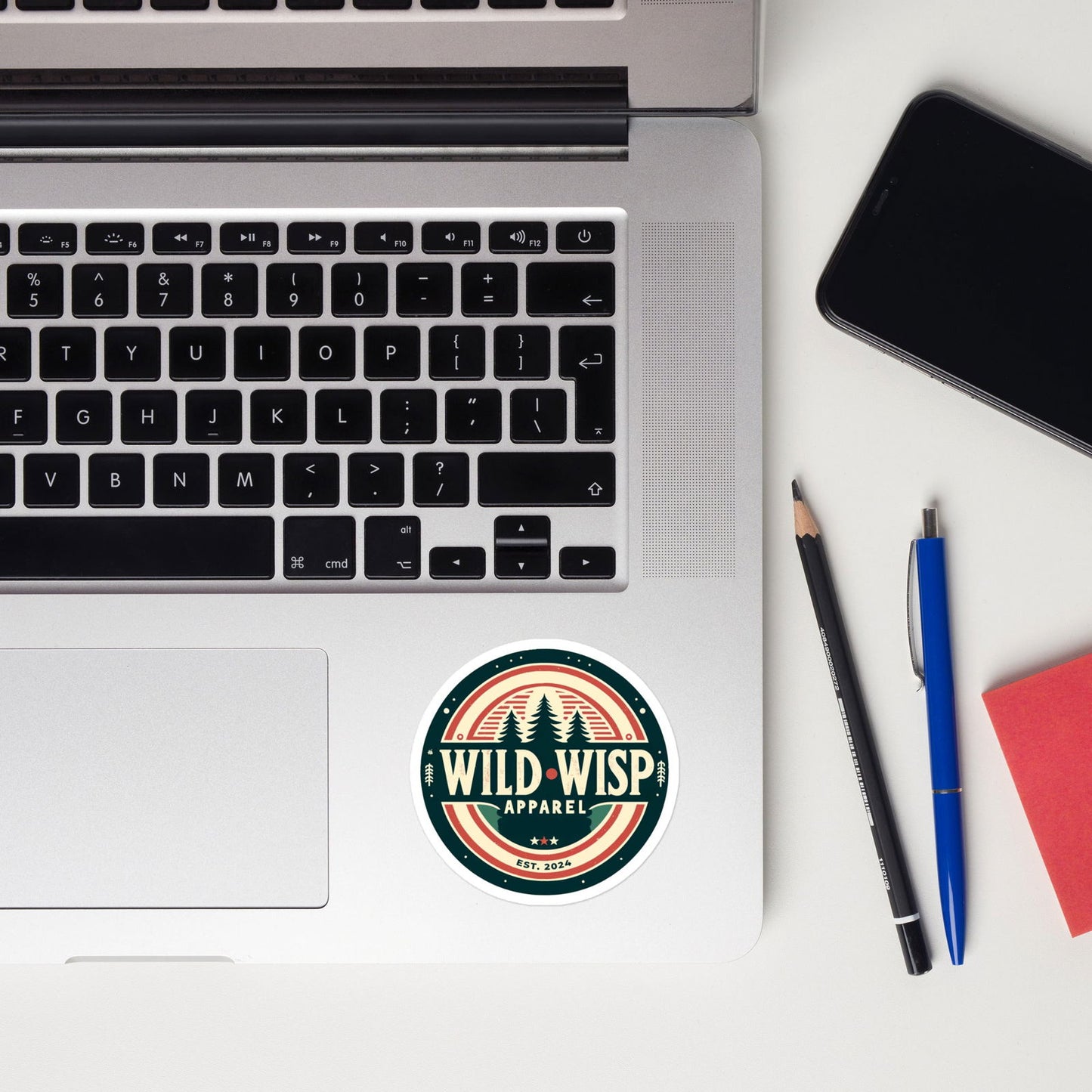 'Wild Wisp Apparel Trees' Stickers Sticker