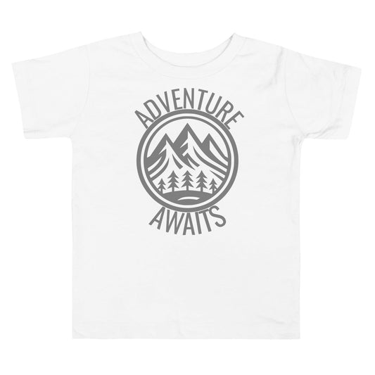 'Adventure Awaits' Toddler Short Sleeve Tee T-Shirts