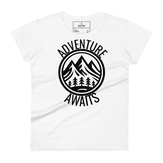 'Adventure Awaits' Women's short sleeve t-shirt T-Shirts