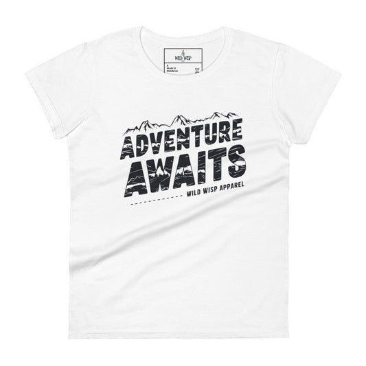 'Adventure Awaits' Women's short sleeve t-shirt T-Shirts