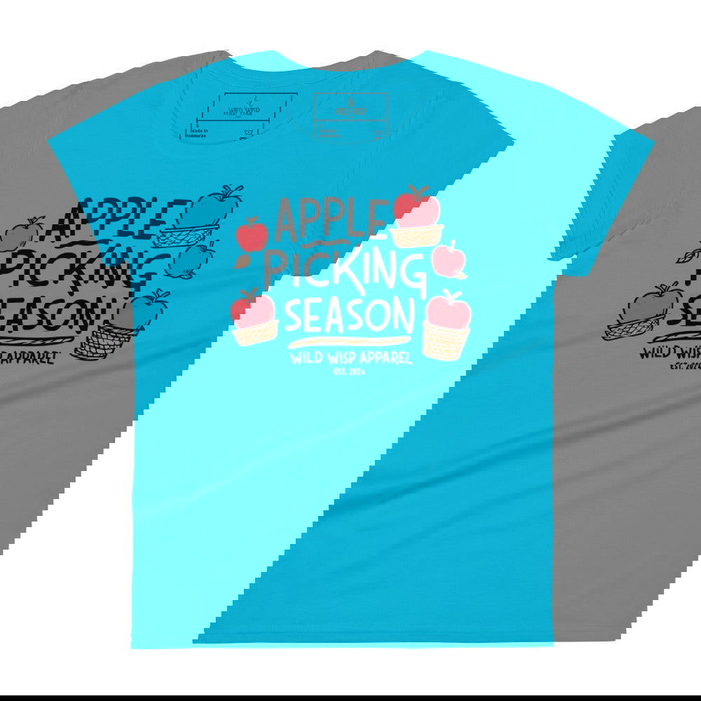 'Apple Picking Season' Women's short sleeve t-shirt T-Shirts