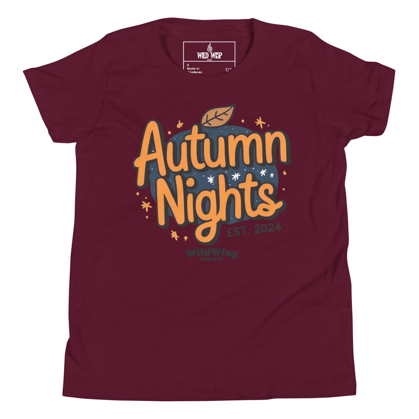 'Autumn Nights' Youth Short Sleeve T-Shirt T-Shirts
