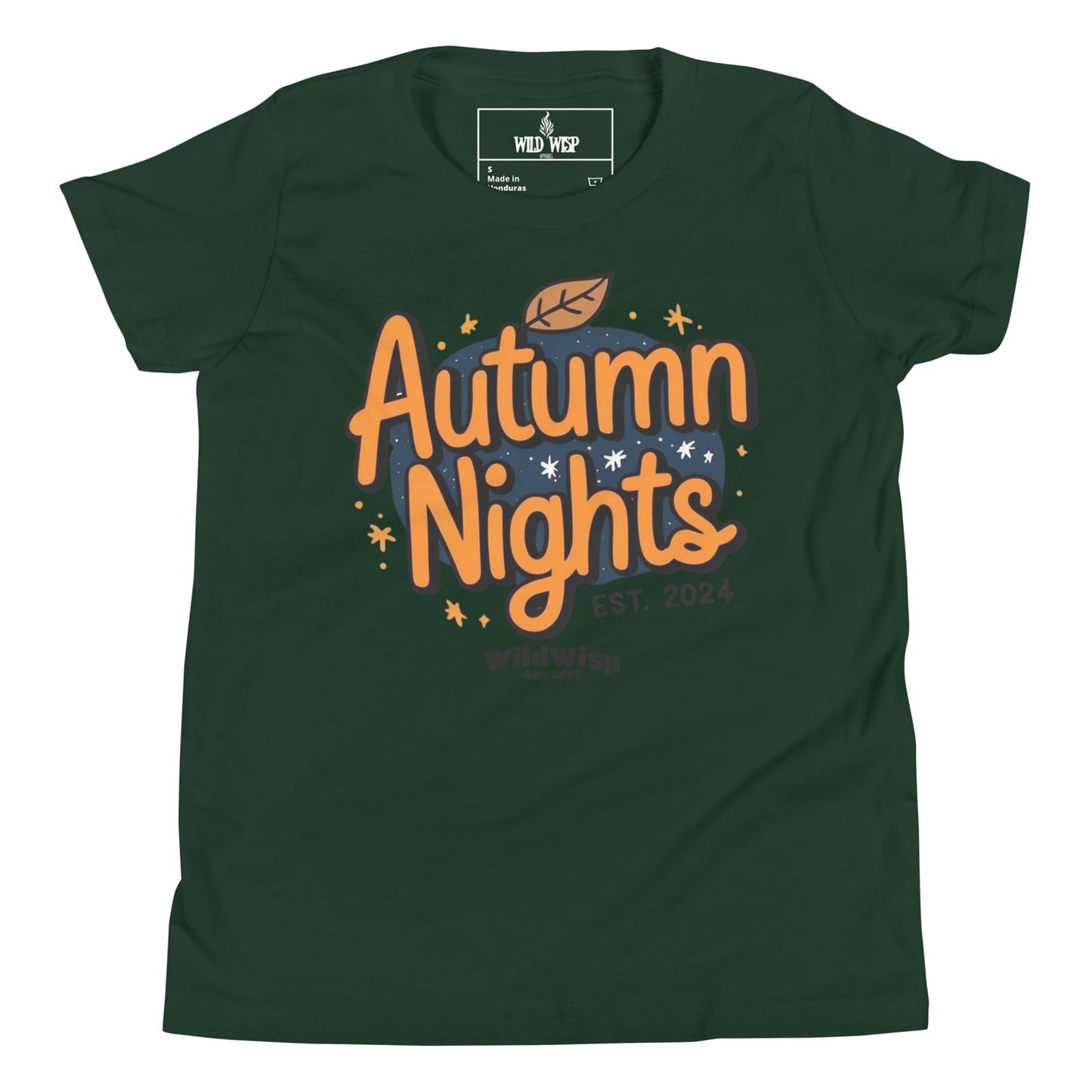 'Autumn Nights' Youth Short Sleeve T-Shirt T-Shirts