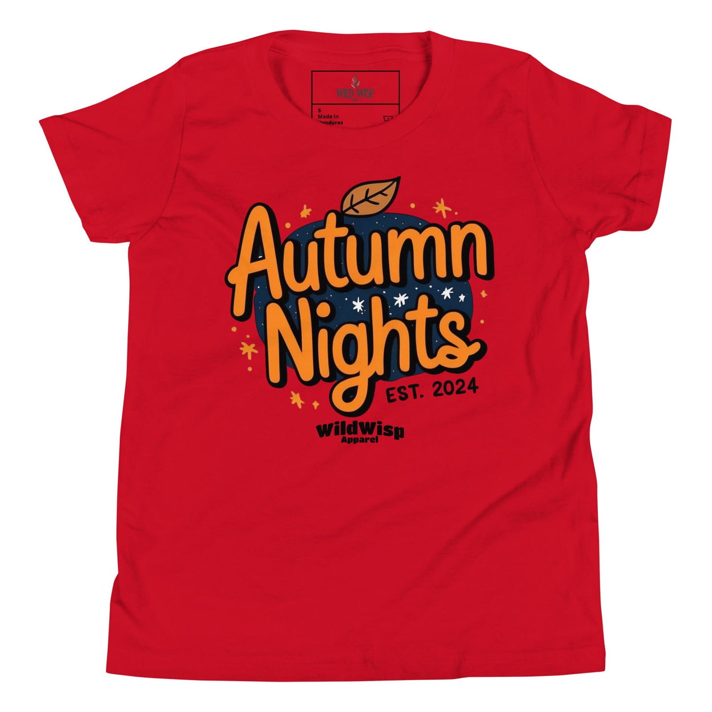 'Autumn Nights' Youth Short Sleeve T-Shirt T-Shirts