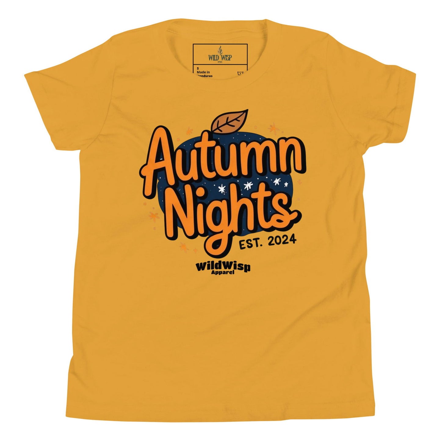 'Autumn Nights' Youth Short Sleeve T-Shirt T-Shirts