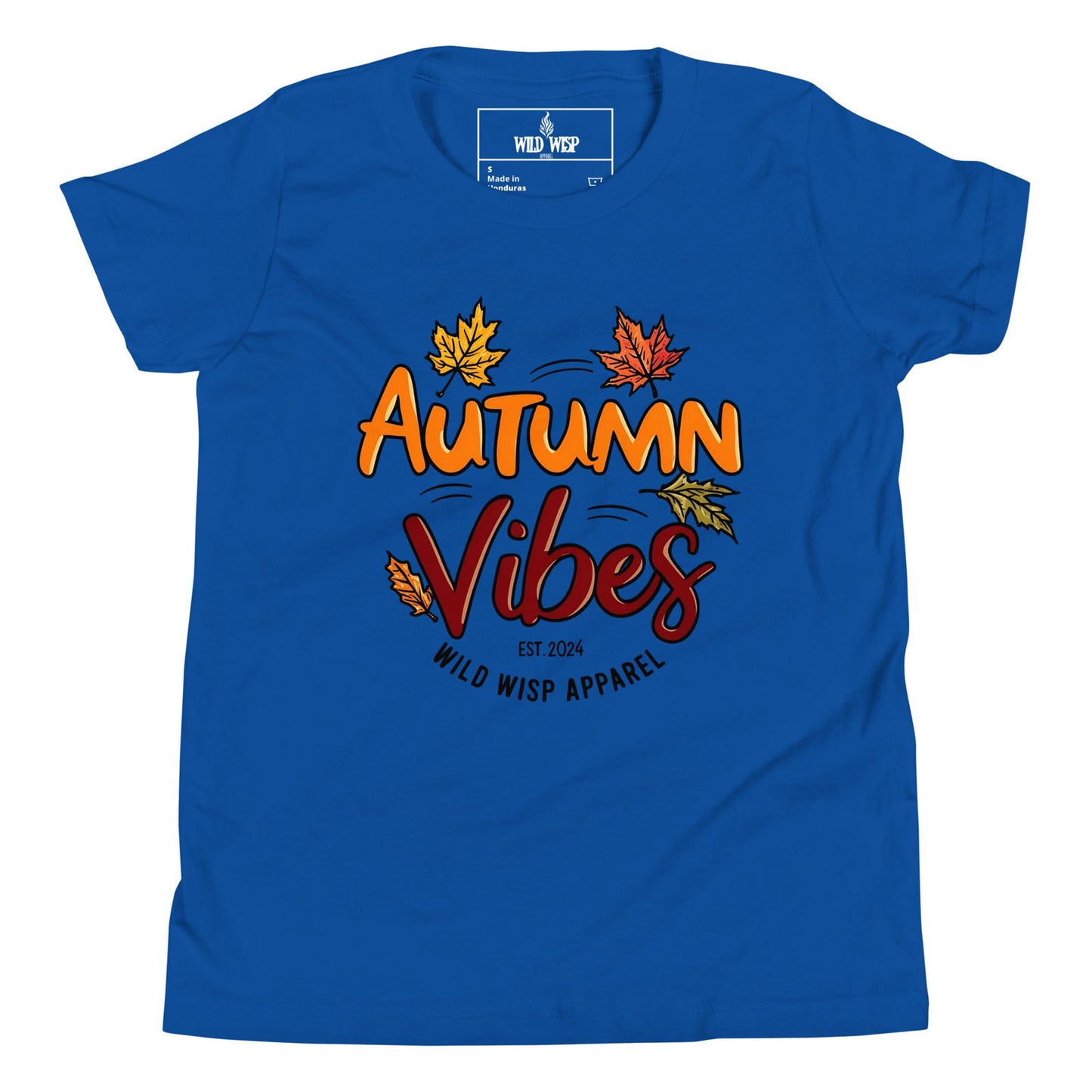 'Autumn Vibes' Youth Short Sleeve T-Shirt T-Shirts