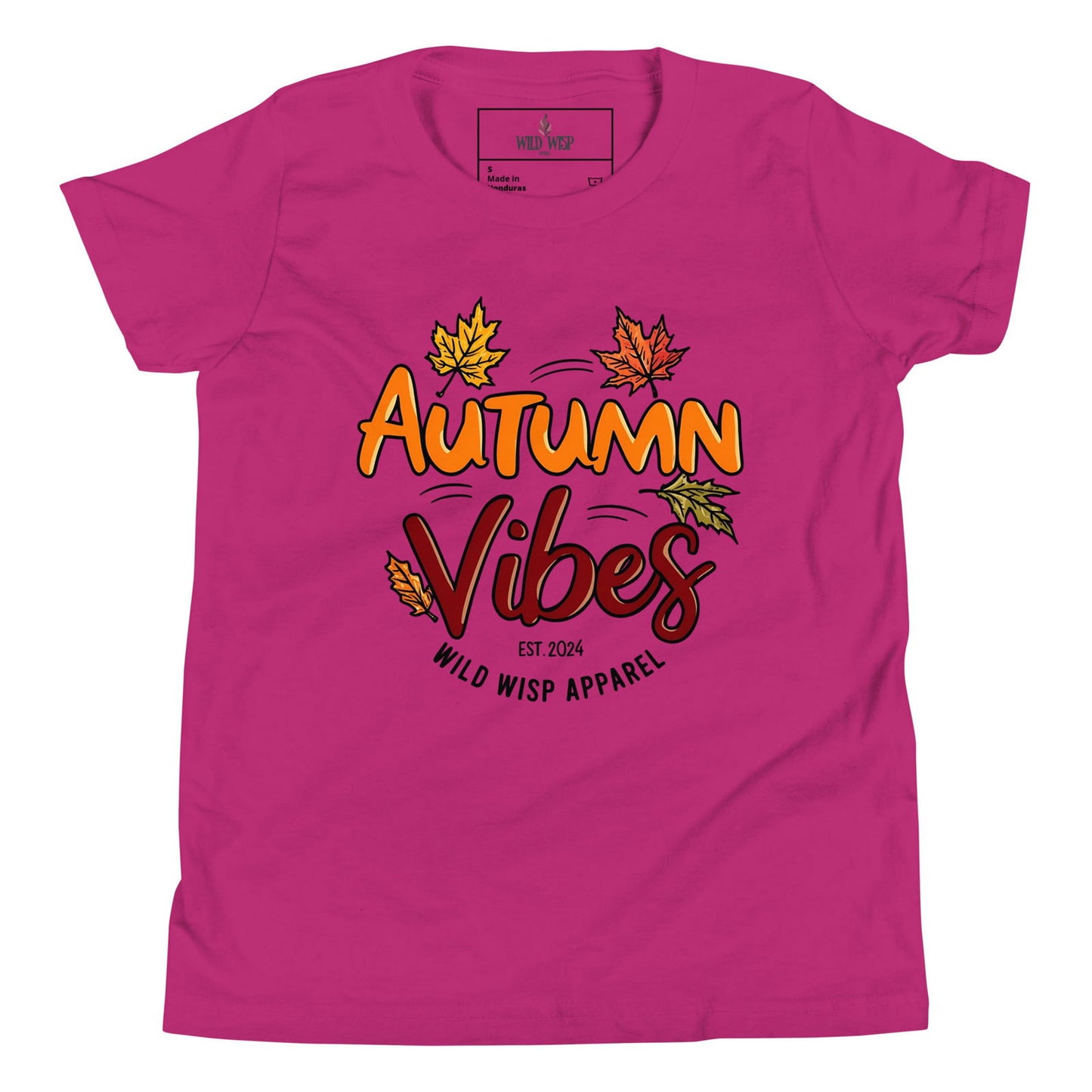 'Autumn Vibes' Youth Short Sleeve T-Shirt T-Shirts