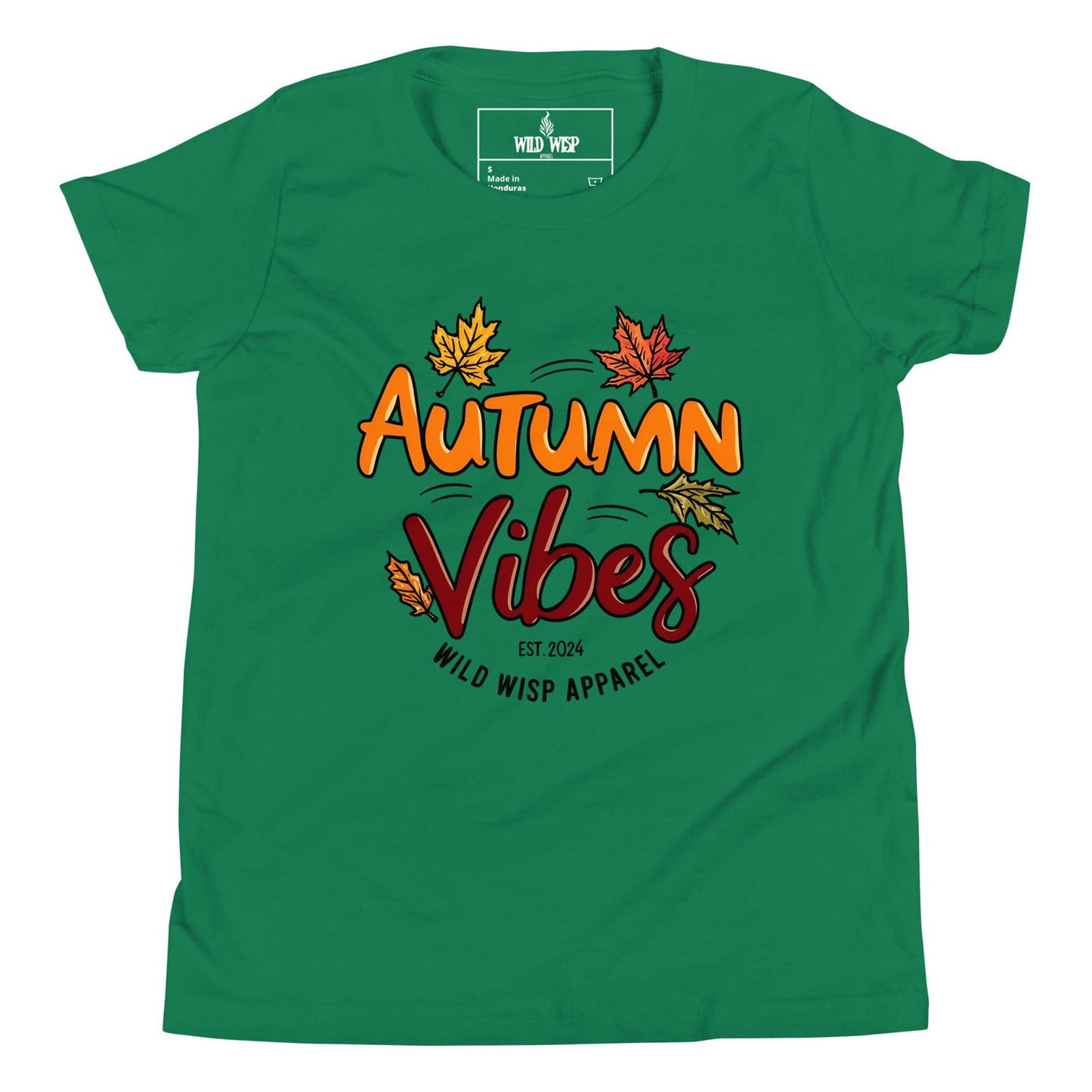 'Autumn Vibes' Youth Short Sleeve T-Shirt T-Shirts
