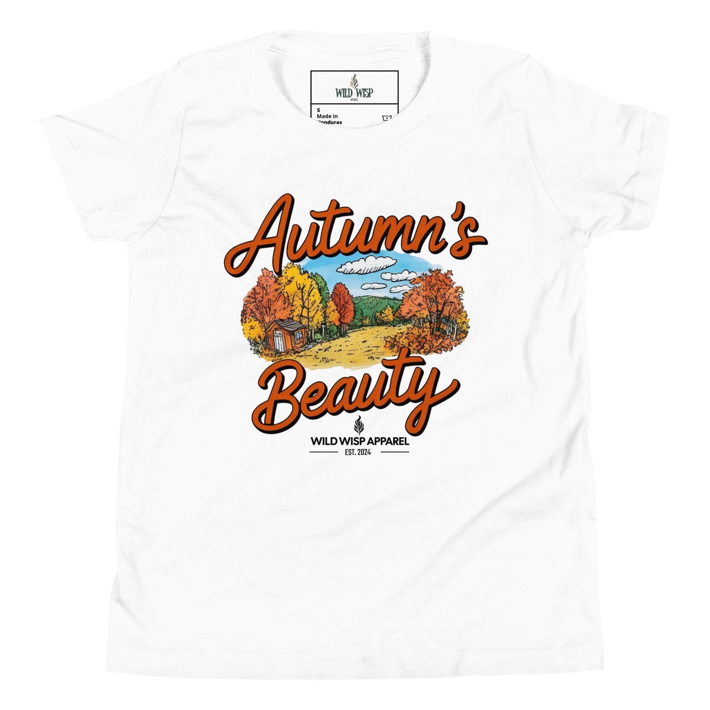 'Autumn's Beauty' Youth Short Sleeve T-Shirt T-Shirts