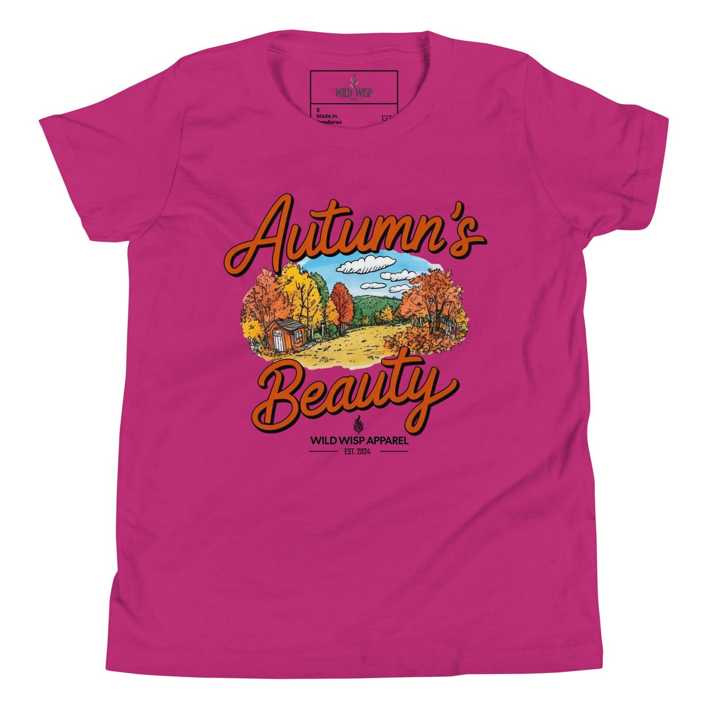 'Autumn's Beauty' Youth Short Sleeve T-Shirt T-Shirts