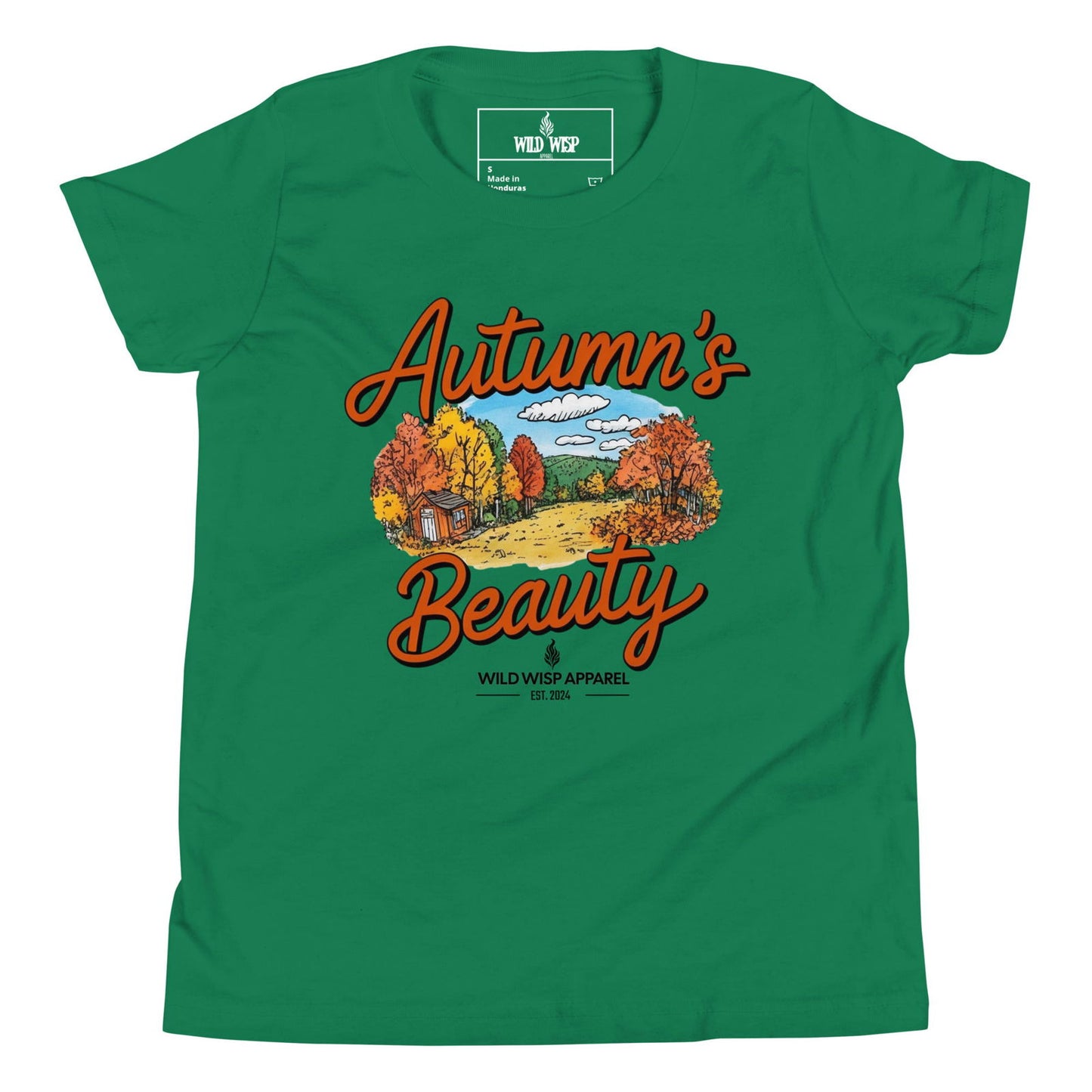 'Autumn's Beauty' Youth Short Sleeve T-Shirt T-Shirts