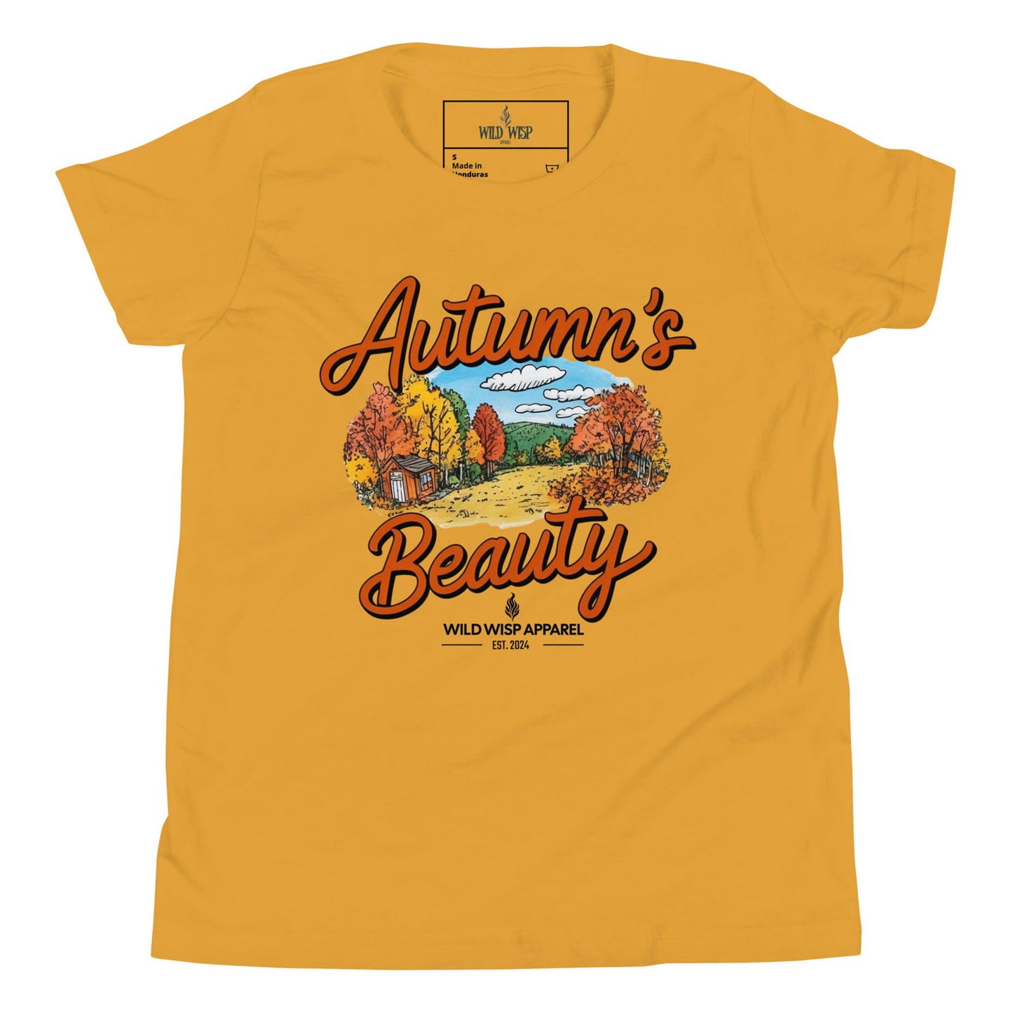 'Autumn's Beauty' Youth Short Sleeve T-Shirt T-Shirts