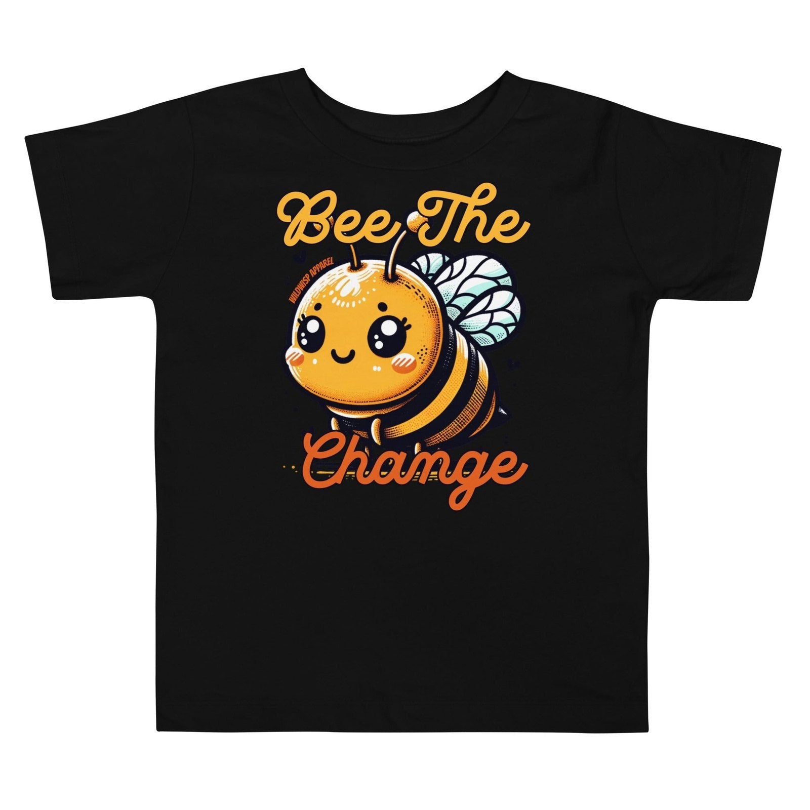 'Bee the Change' Toddler Short Sleeve Tee T-Shirts