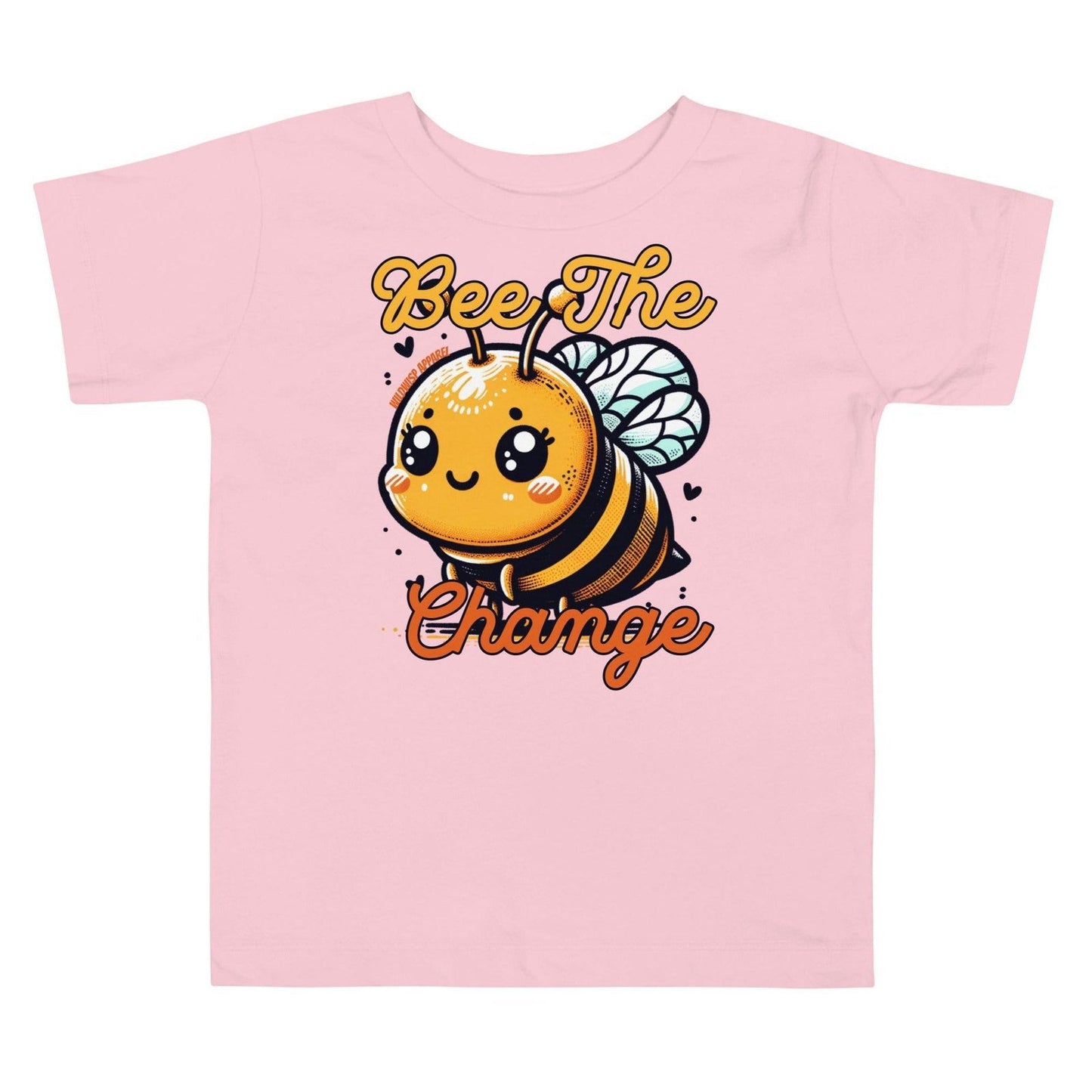 'Bee the Change' Toddler Short Sleeve Tee T-Shirts