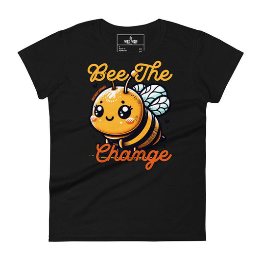 'Bee the Change' Women's short sleeve t-shirt T-Shirts