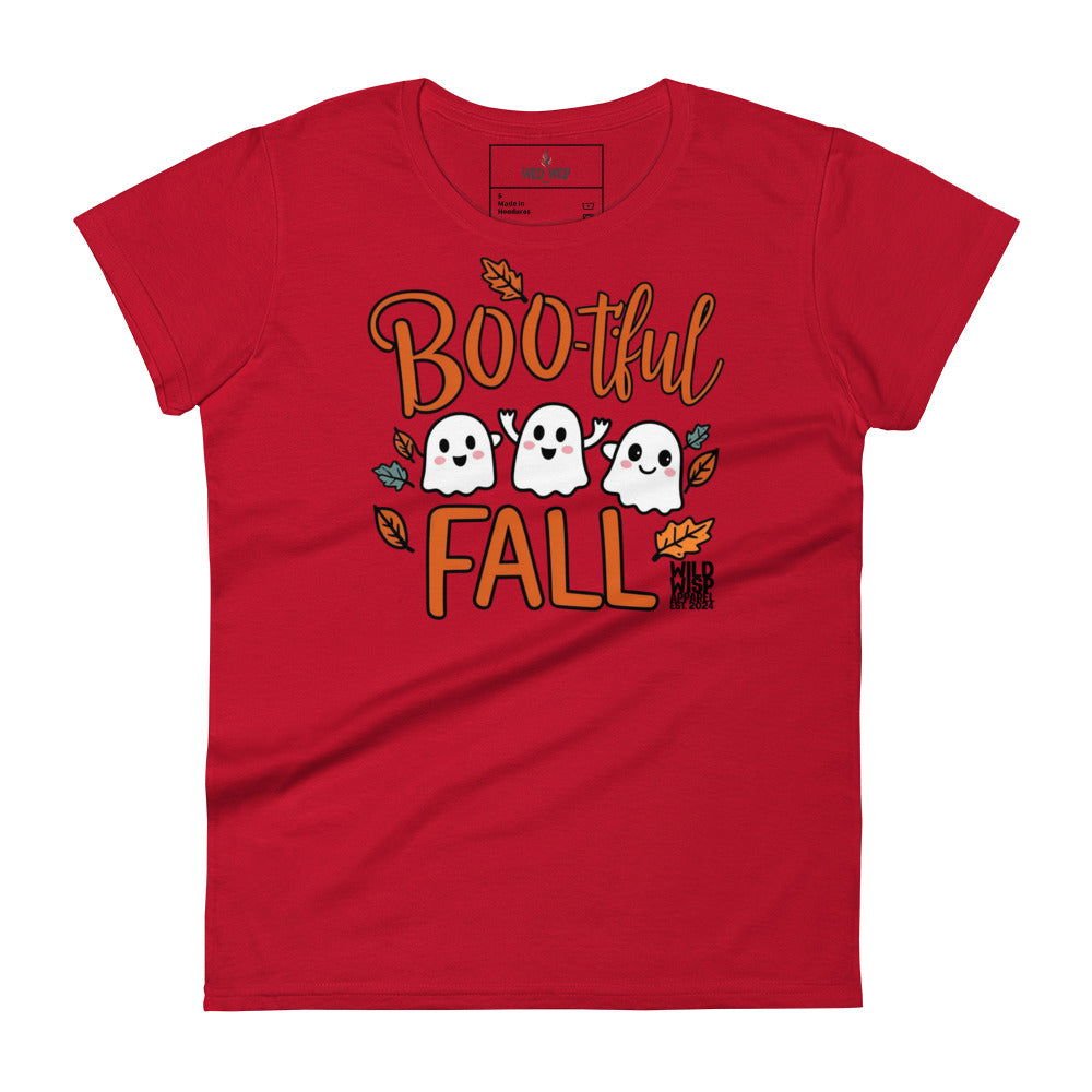'Boo-tiful Fall' Women's short sleeve t-shirt T-Shirts