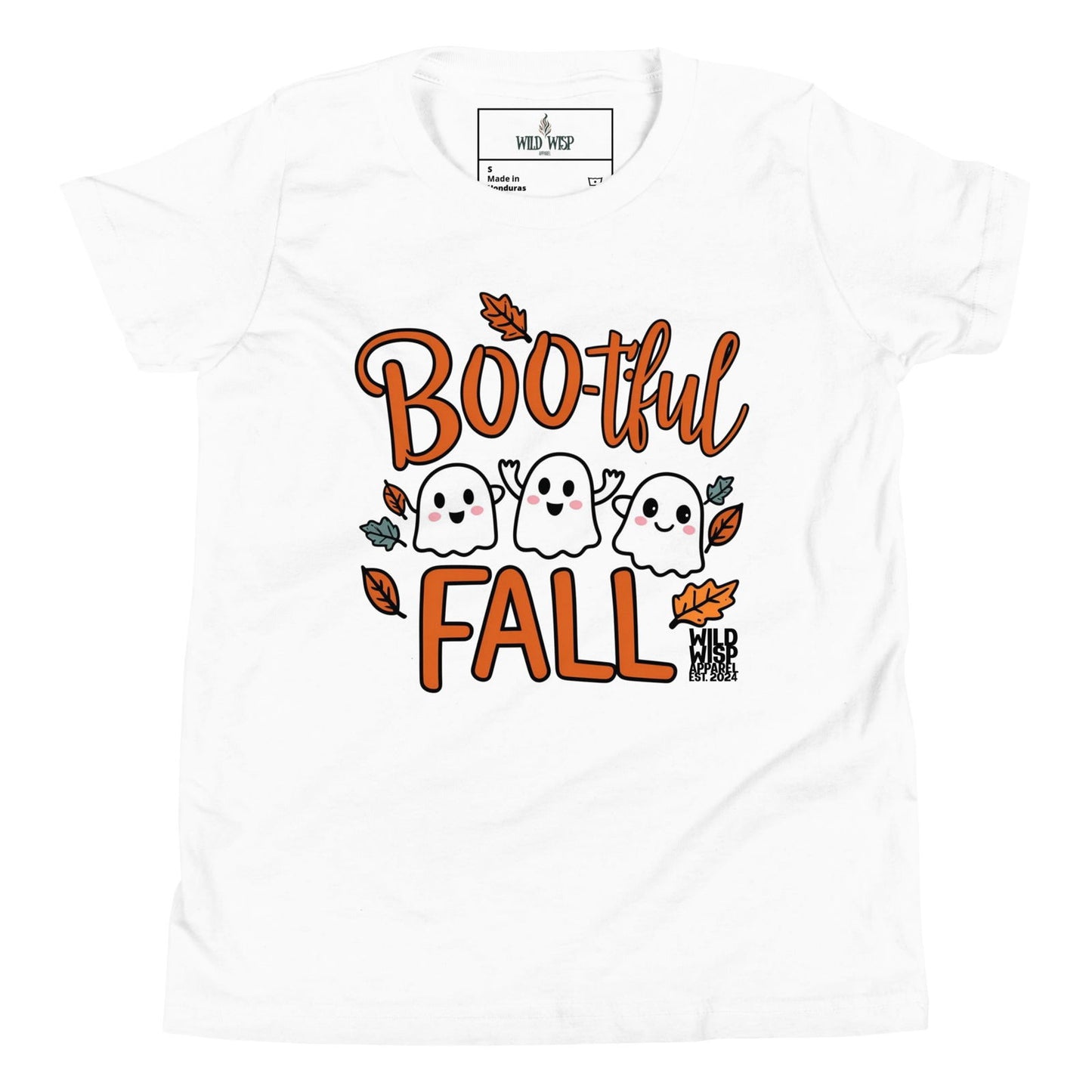 'Bootiful Fall' Youth Short Sleeve T-Shirt T-Shirts
