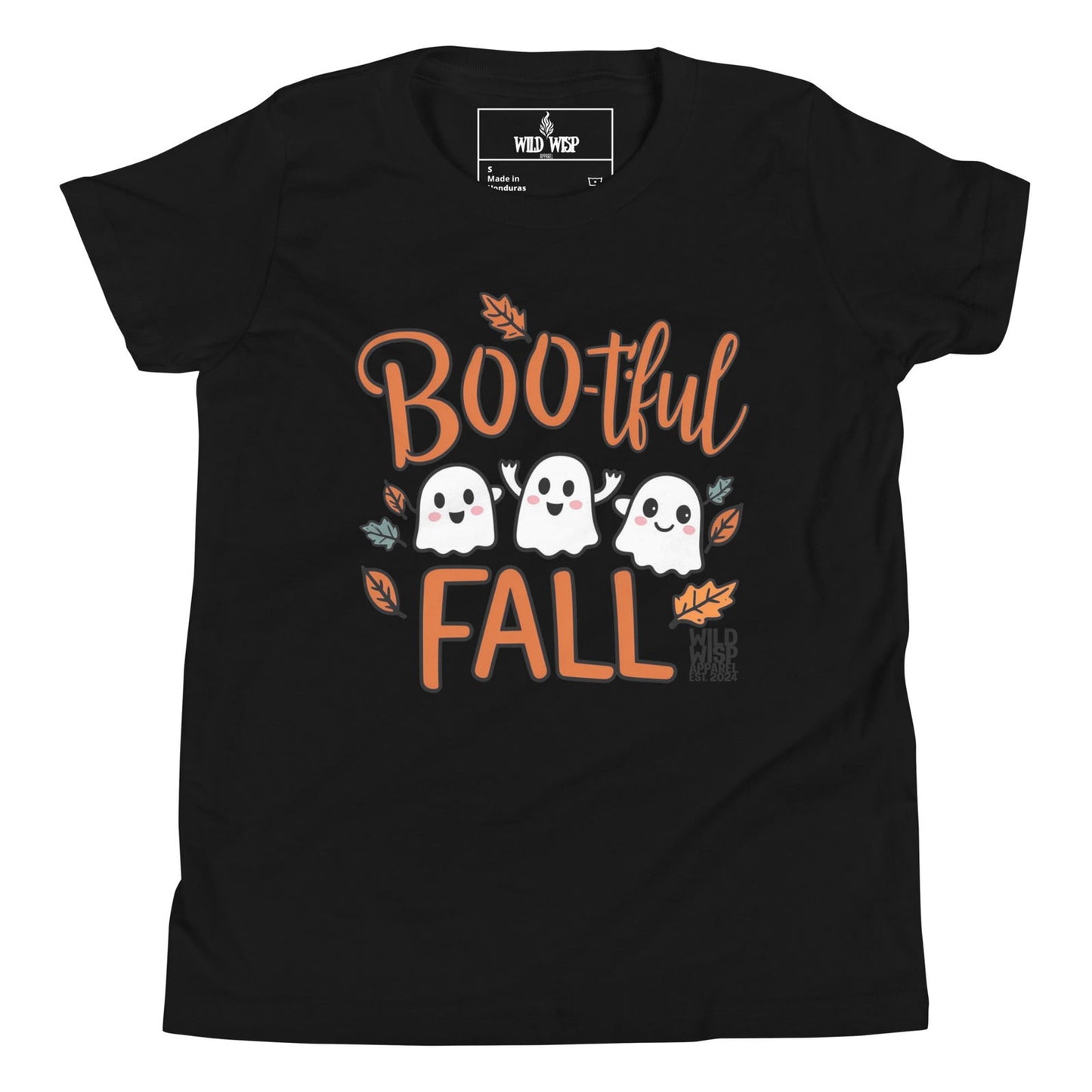 'Bootiful Fall' Youth Short Sleeve T-Shirt T-Shirts