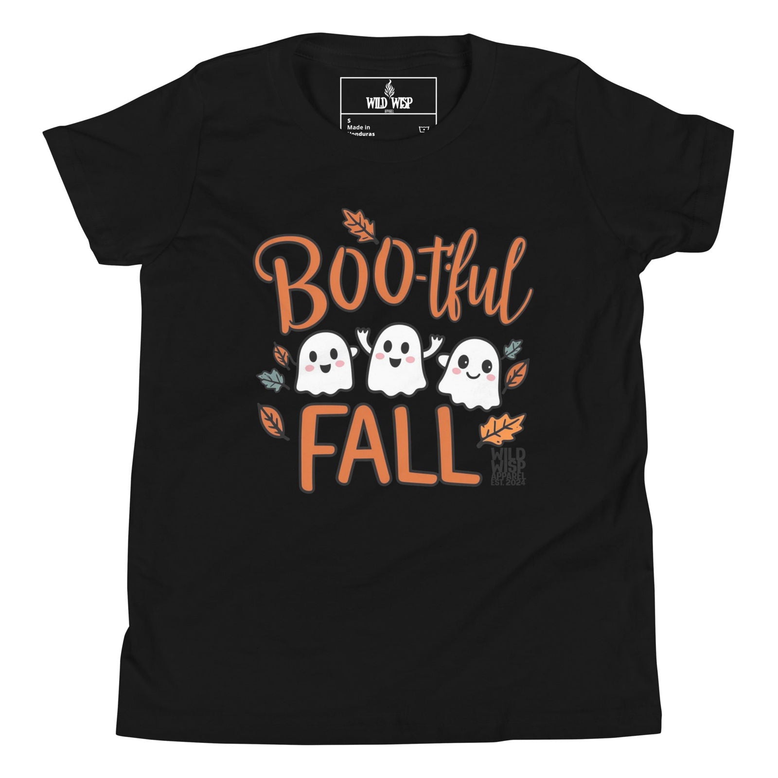 'Bootiful Fall' Youth Short Sleeve T-Shirt T-Shirts