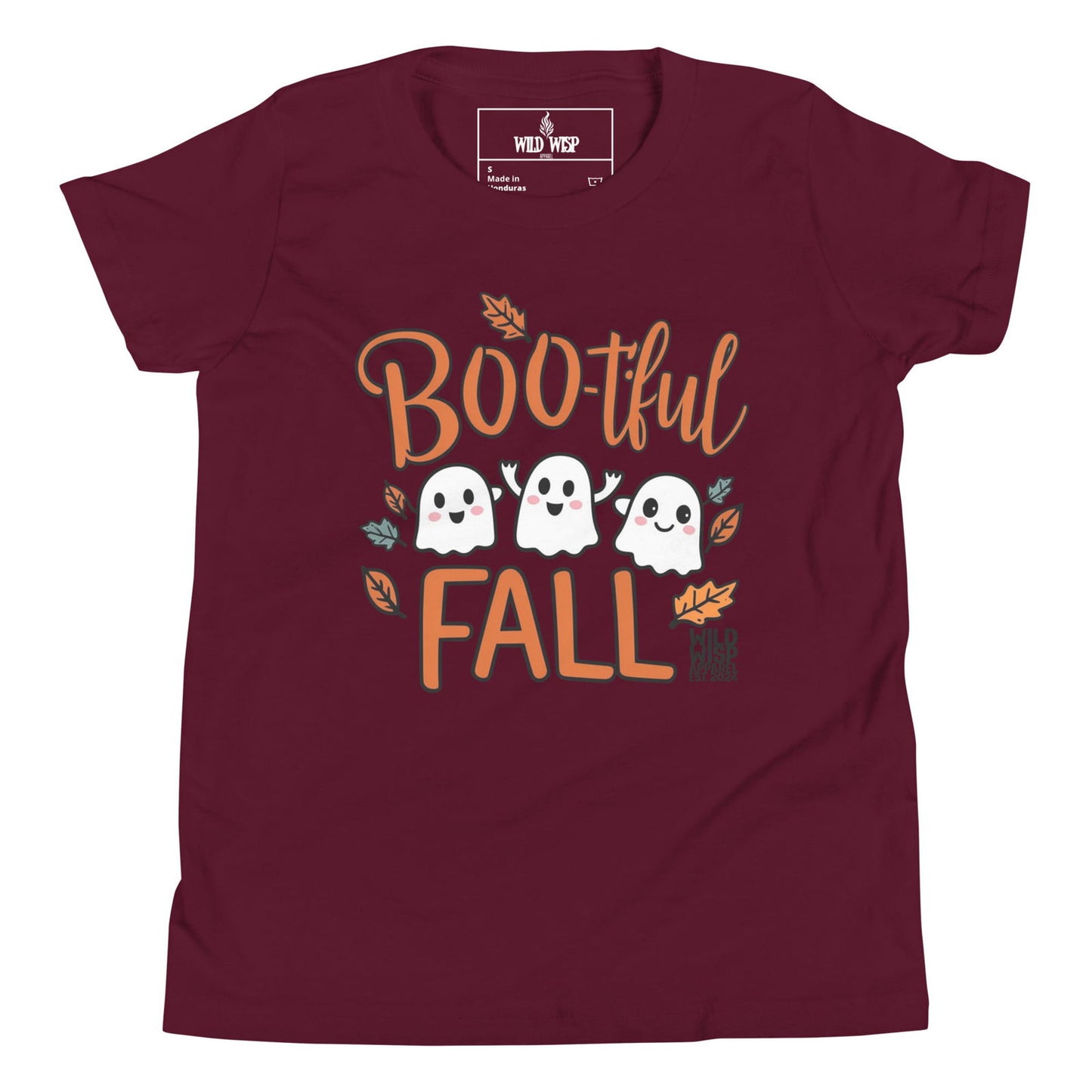 'Bootiful Fall' Youth Short Sleeve T-Shirt T-Shirts