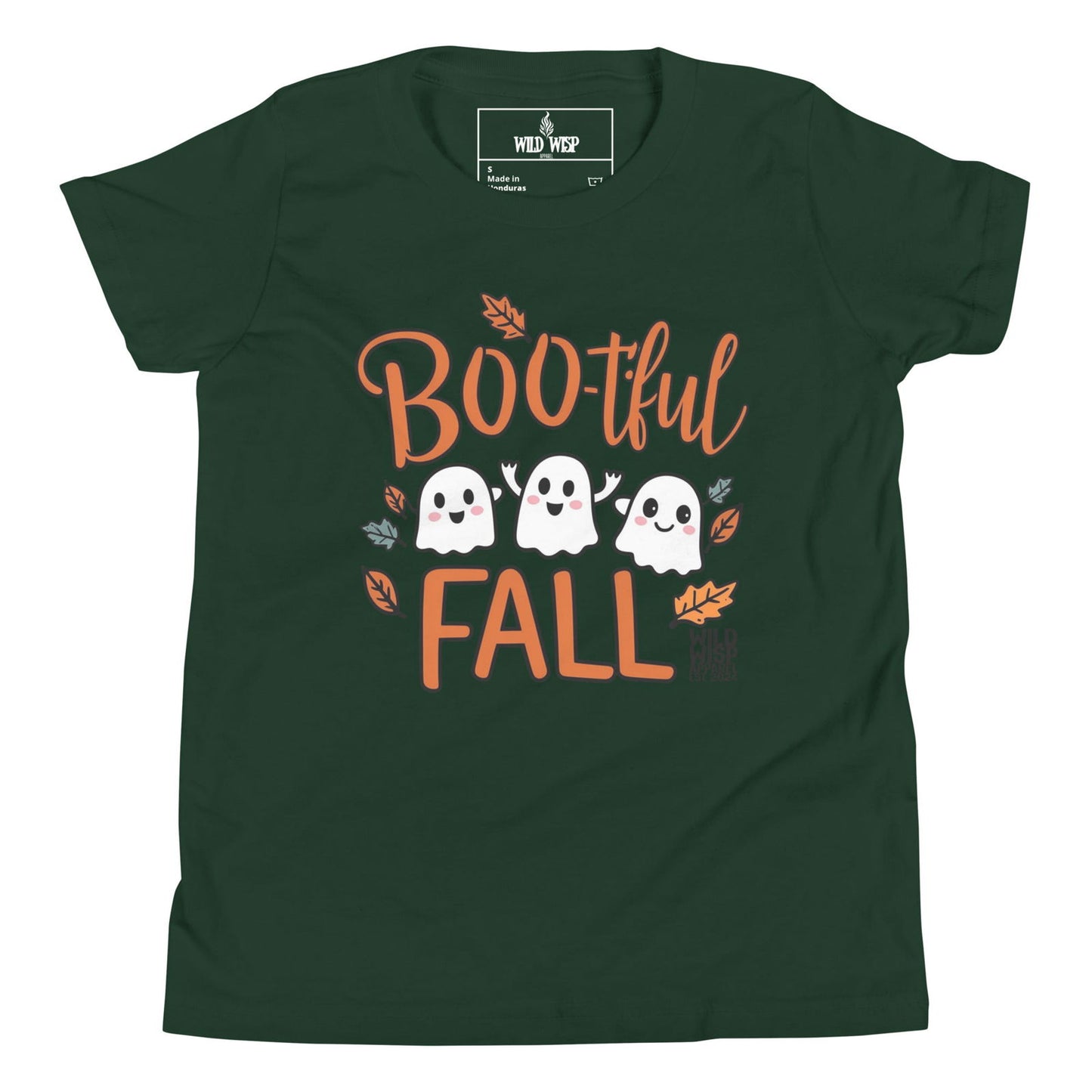 'Bootiful Fall' Youth Short Sleeve T-Shirt T-Shirts