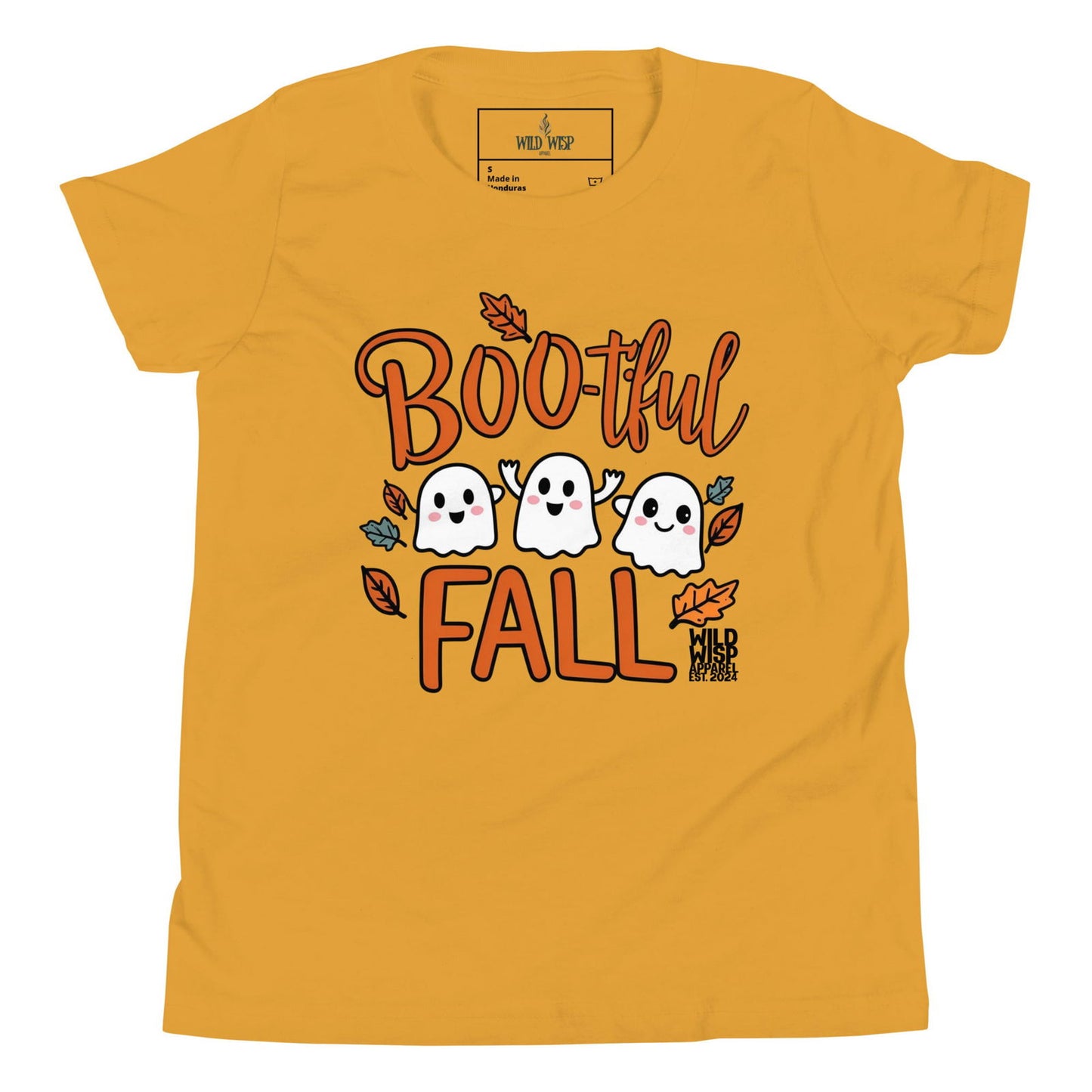 'Bootiful Fall' Youth Short Sleeve T-Shirt T-Shirts