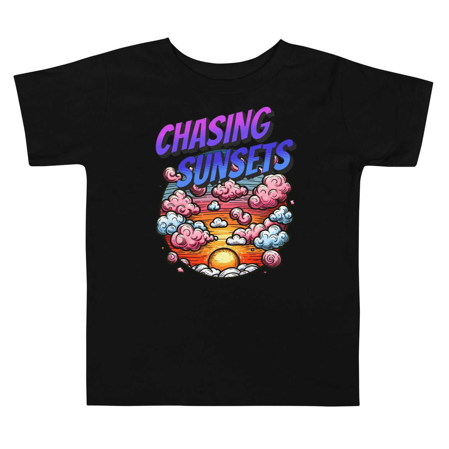 'Chasing Sunsets' Toddler Short Sleeve Tee T-Shirts