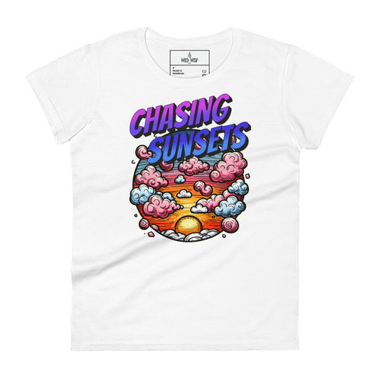 'Chasing Sunsets' Women's short sleeve t-shirt T-Shirts