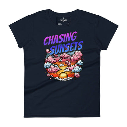 'Chasing Sunsets' Women's short sleeve t-shirt T-Shirts