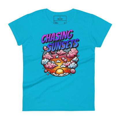 'Chasing Sunsets' Women's short sleeve t-shirt T-Shirts