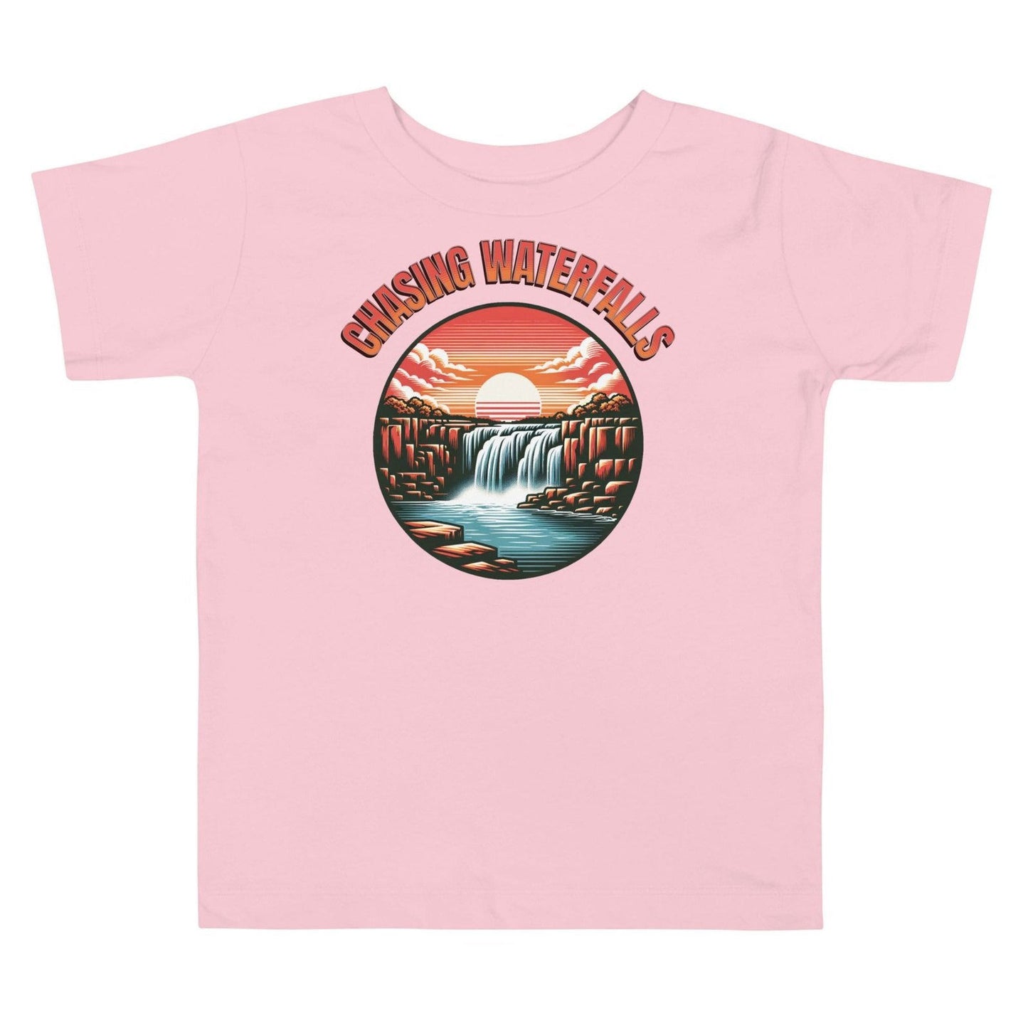 'Chasing Waterfalls' Toddler Short Sleeve Tee T-Shirts