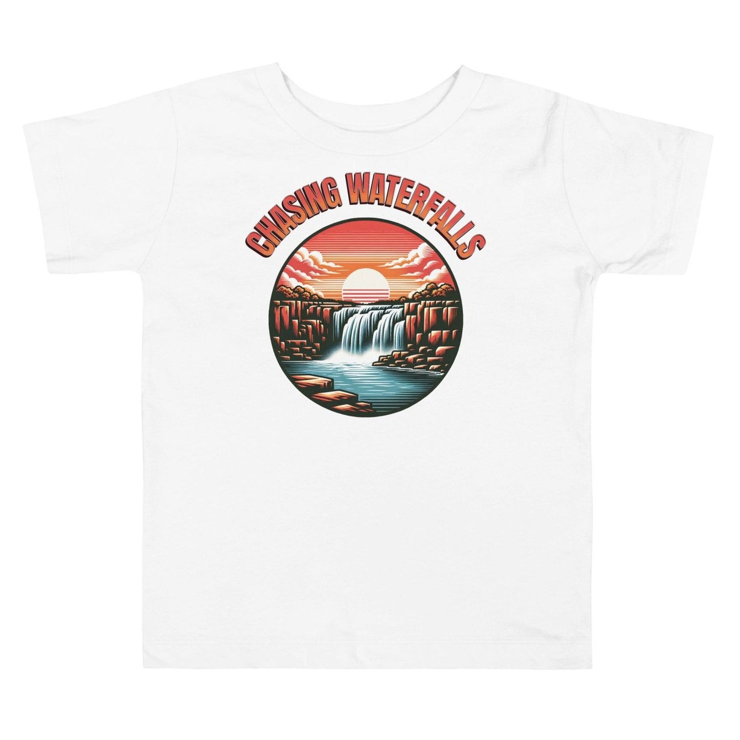 'Chasing Waterfalls' Toddler Short Sleeve Tee T-Shirts