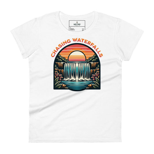 'Chasing Waterfalls' Women's short sleeve t-shirt T-Shirts