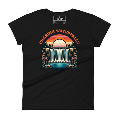 'Chasing Waterfalls' Women's short sleeve t-shirt T-Shirts
