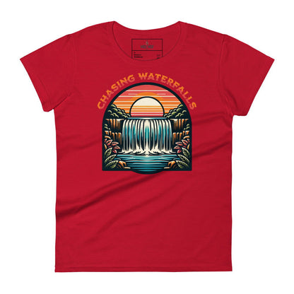 'Chasing Waterfalls' Women's short sleeve t-shirt T-Shirts